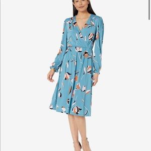 Worn once London Times blue midi dress